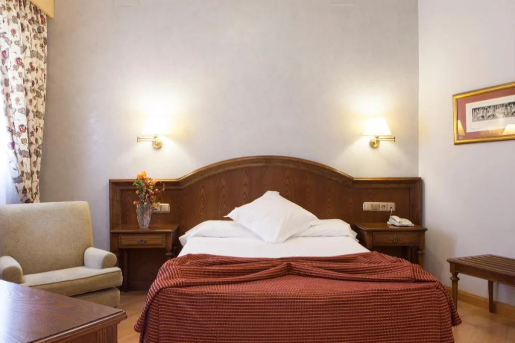 slaapkamer Hotel Cervantes