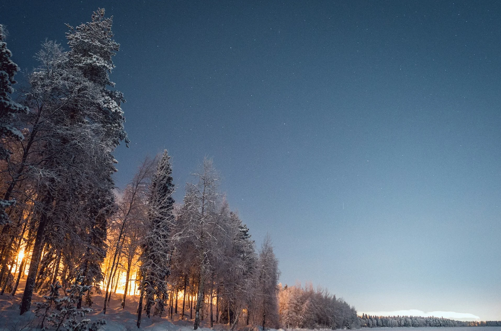 Zonsopkomst Lapland