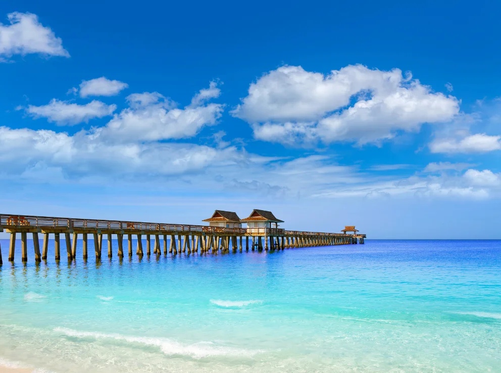 Naples pier Florida