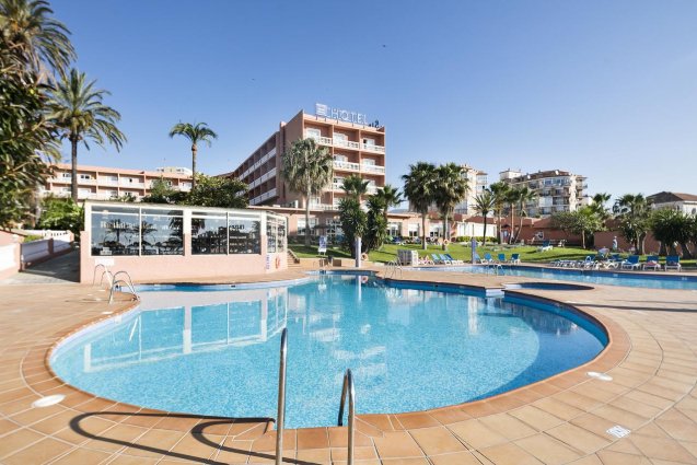 Buitenzwembad van  Hotel Siroco aan de Costa del Sol