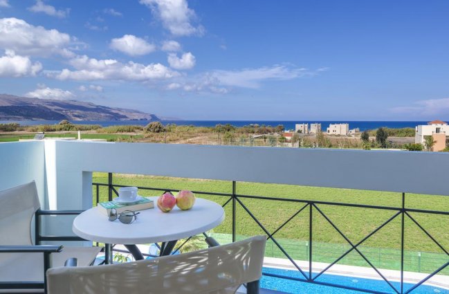 Uitzicht van Aparthotel Selini Suites Kreta