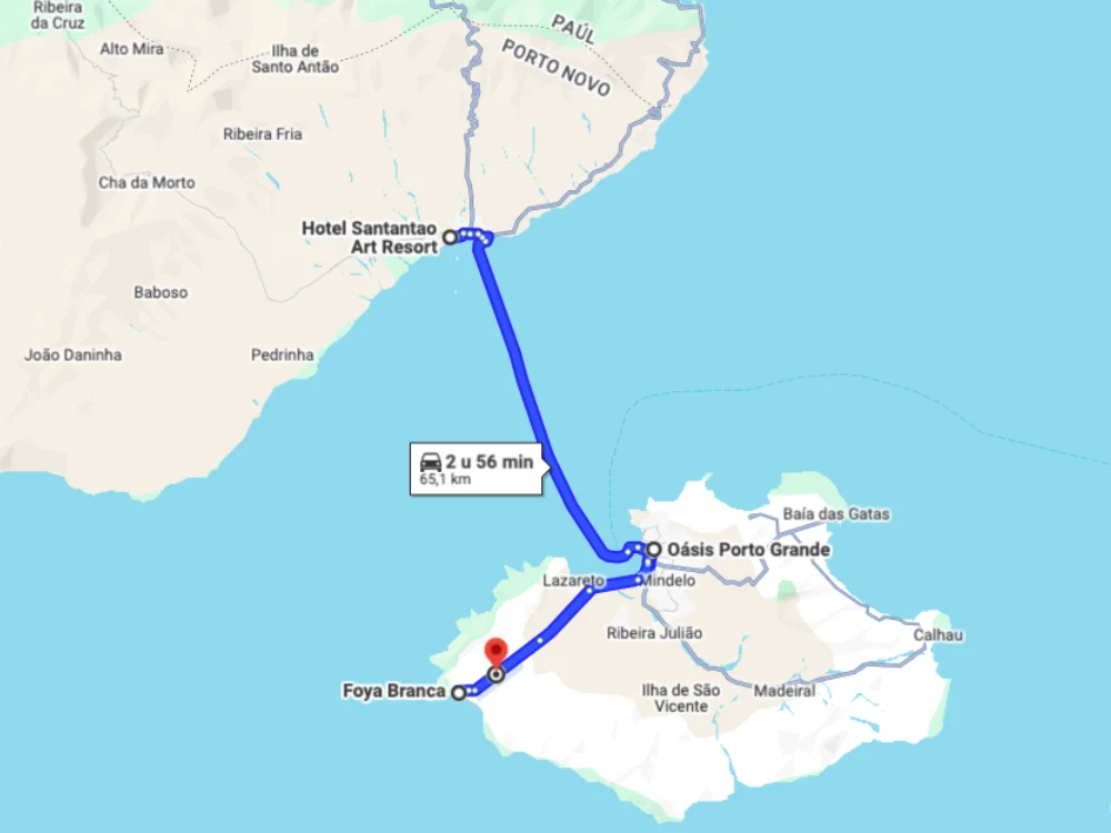 Reisroute 1