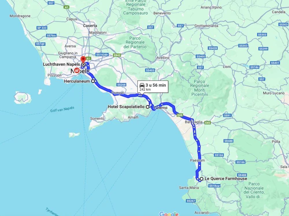 Amalfi - Route