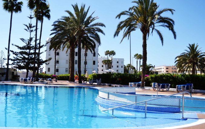 Buitenzwembad van Appartementen Playa del Sol op Gran Canaria