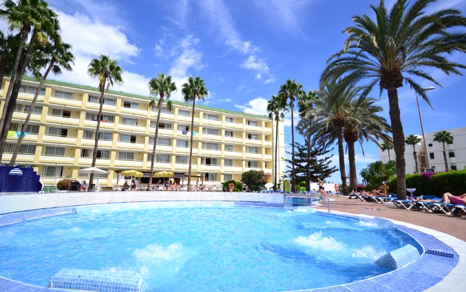Buitenzwembad van Appartementen Playa del Sol op Gran Canaria