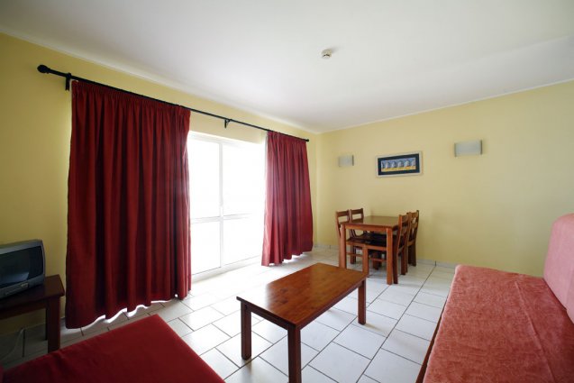 Tweepersoonskamer van appartementen Pateo Village in de Algarve