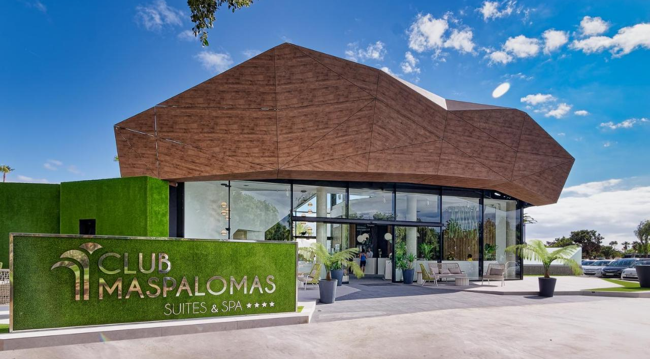 Voorkant van Club Maspalomas Suites & Spa op Gran Canaria