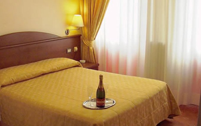 Tweepersoonskamer van Hotel Agape in Milaan