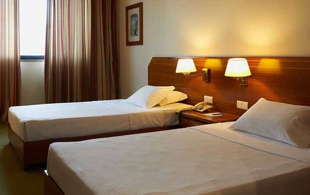 Tweepersoonskamer van Hotel Real Parque in Lissabon