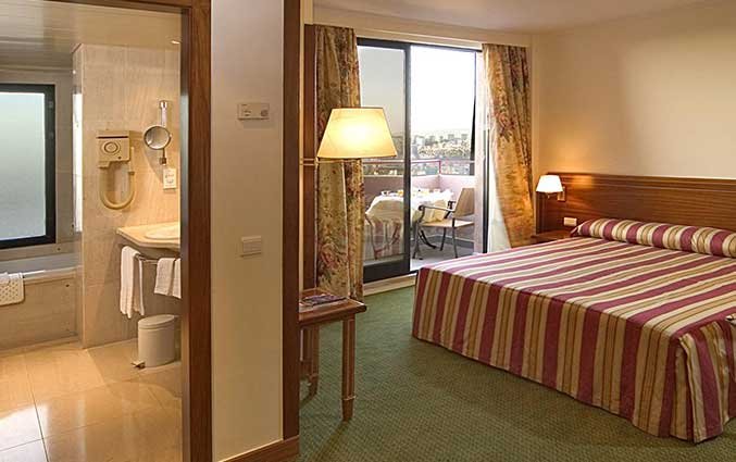 Tweepersoonskamer van Hotel Real Parque in Lissabon