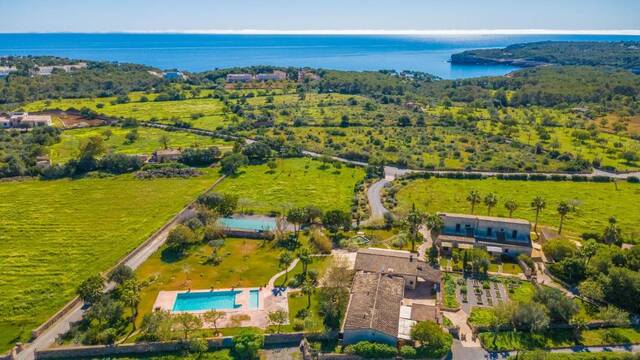 Agroturismo Mondrago -Antic Na Martina- - de finca vanaf bovenaf