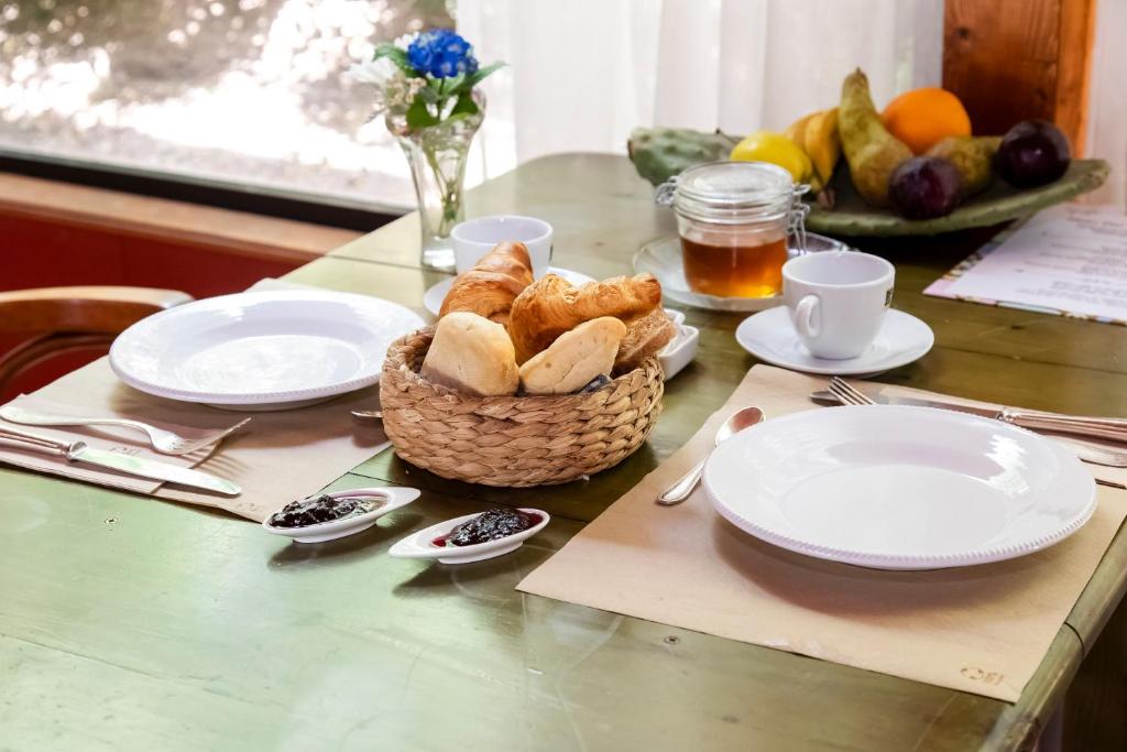 Hotel Rural El Refugio - ontbijttafel