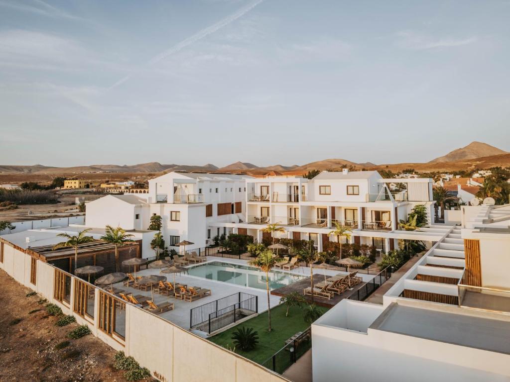 Shambhala Fuerteventura - luchtfoto van het resort