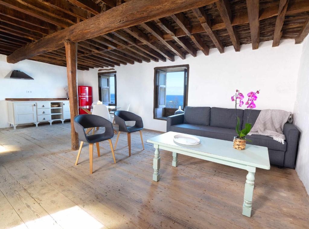 Hacienda El Terrero - woonkamer met zithoek