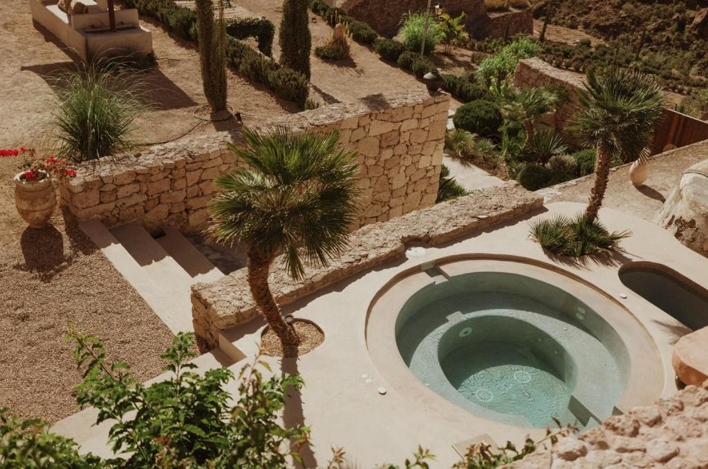Ecohotel El Agua - jacuzzi in de tuin