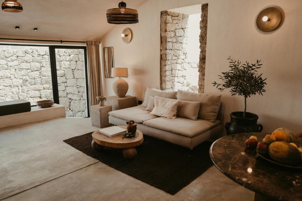 Ecohotel El Agua - lounge met zithoek