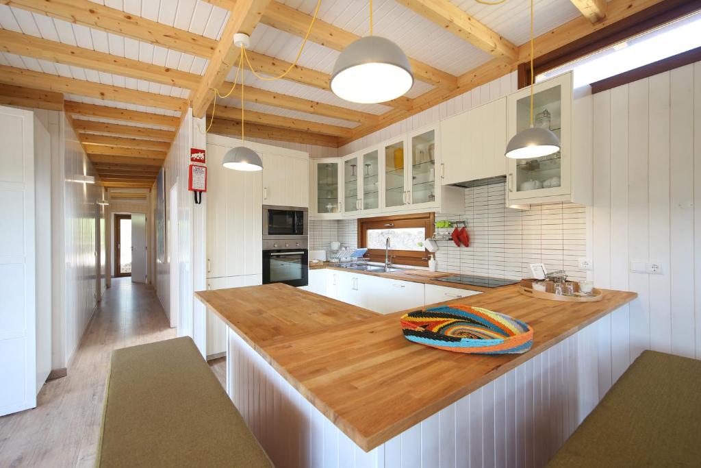 Monte da Vilarinha - keuken met bar