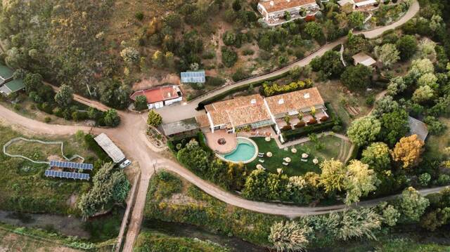 Monte da Vilarinha - luchtfoto van het landgoed