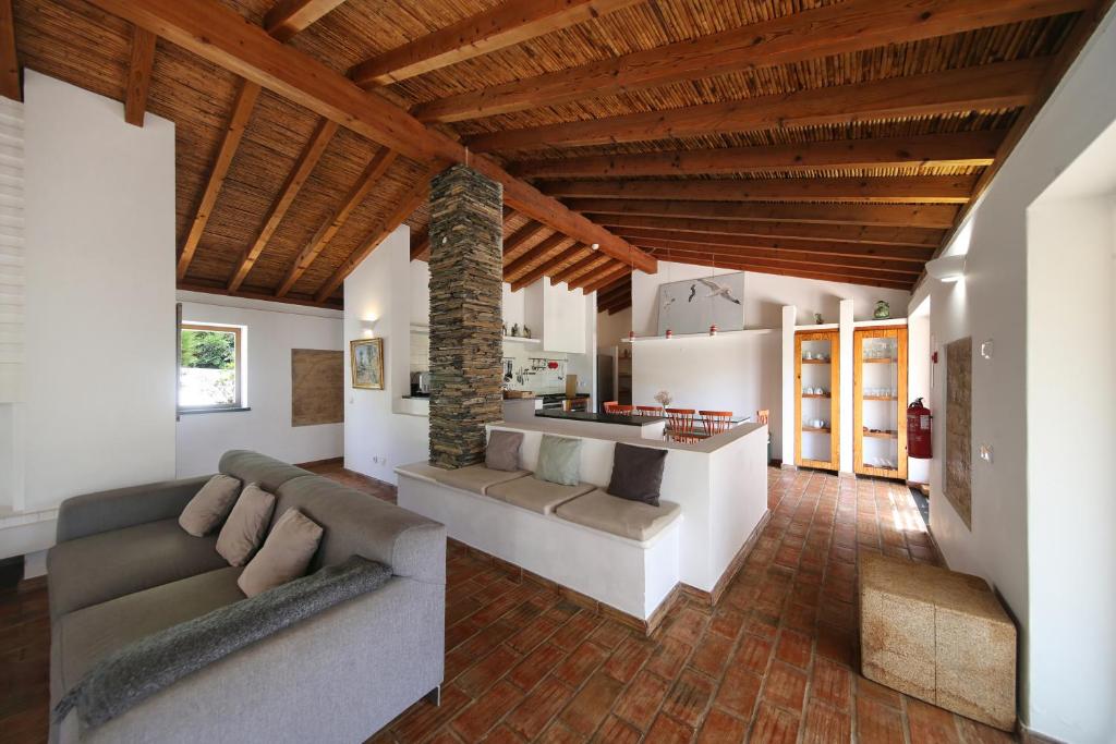 Monte da Vilarinha - woonkamer met open keuken
