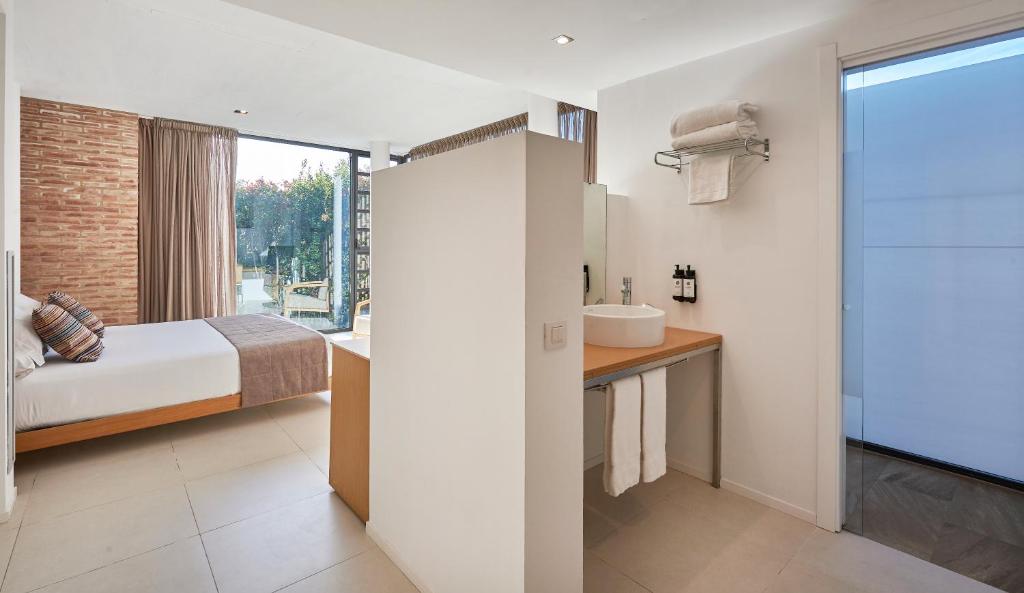 Moli del Mig - kamer met open badkamer
