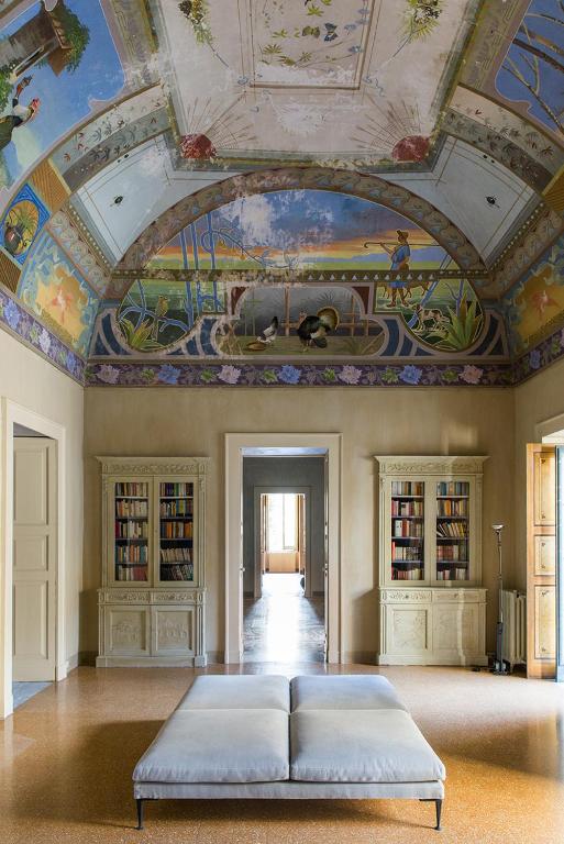 Palazzo Daniele - kamer met beschilderd gewelf
