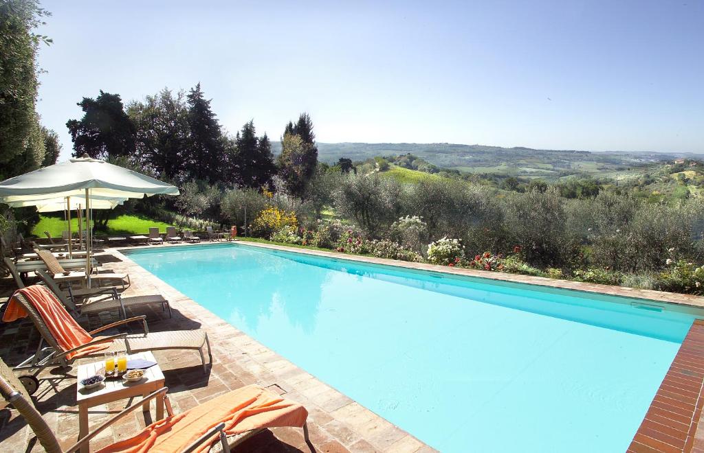 Villa Il Poggiale - zwembad met uitzicht