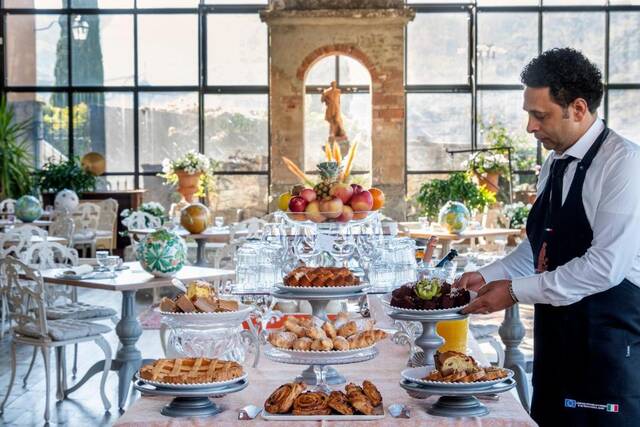 Il Falconiere - ontbijtbuffet