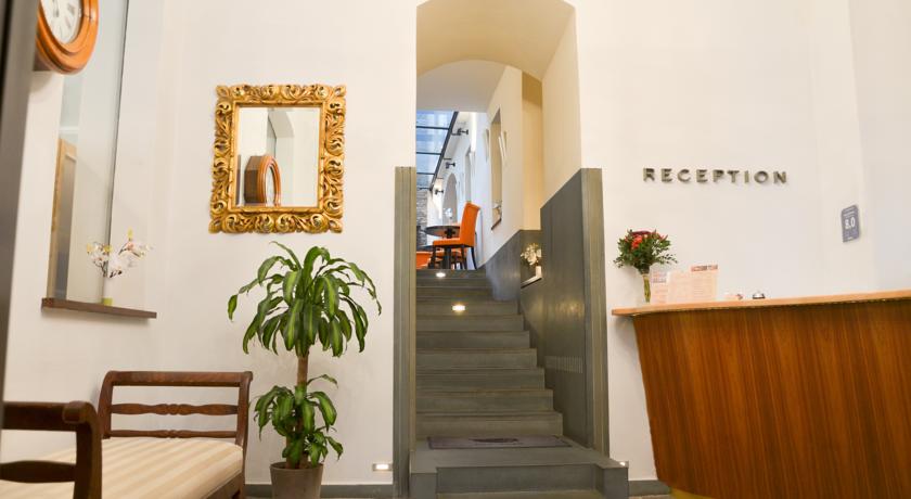 Lobby van Hotel Design Neruda Praag