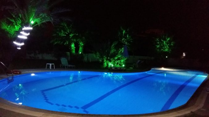 Buitenzwembad van Hotel Argo op Rhodosa