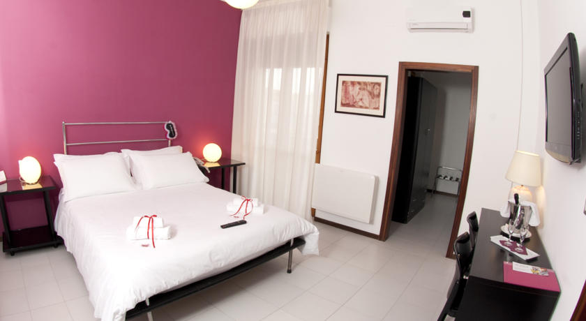 Slaapkamer hotel Zenit in Puglia