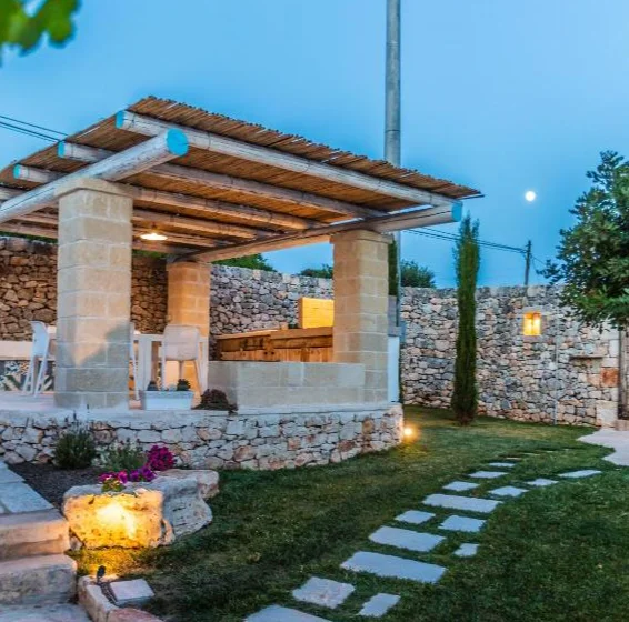 Bed and Breakfast Trulli Terra Magica tuin