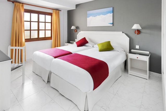 Tweepersoonskamer van Suite Hotel Elba Castillo San Jorge & antigua Fuerteventura