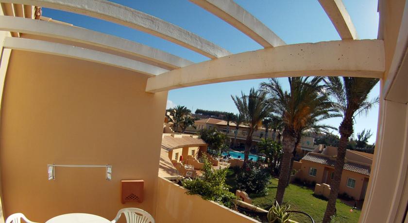 Balkon van een appartement van Hotel Royal Suite op Fuerteventura