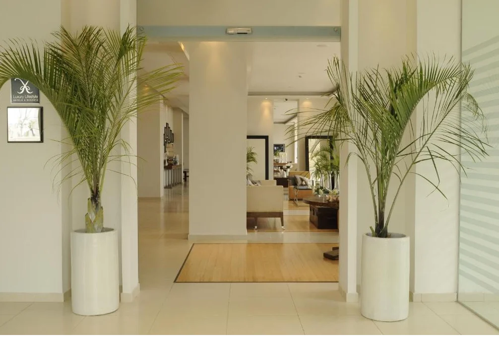 Hotel-E Spa & Resort lobby 