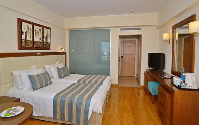 Tweepersoonskamer van Hotel Golden Bay Beach in Larnaca - Cyprus