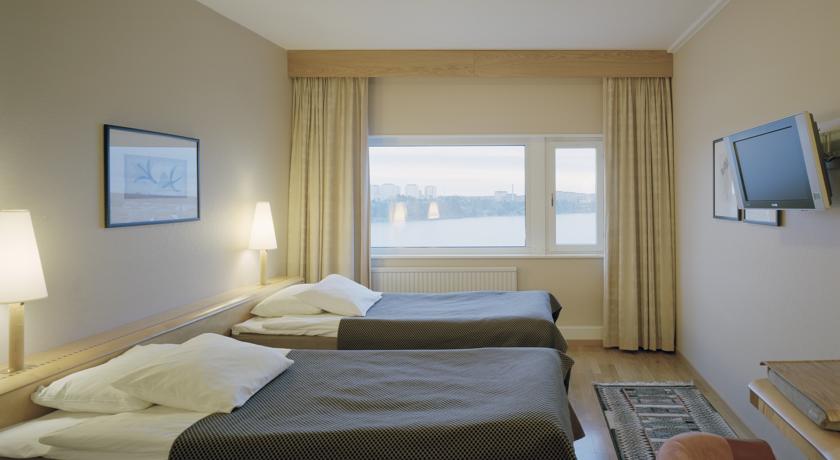 Slaapkamer van Hotel Scandic Ariadne in Stockholm