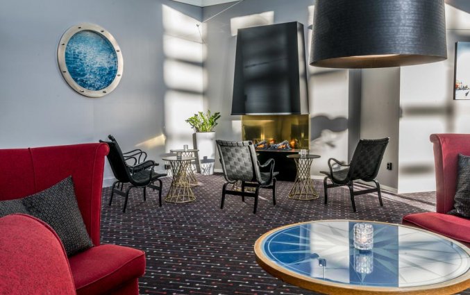 Zitgedeelte van Hotel Scandic Ariadne in Stockholm