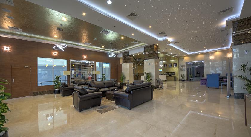 Lounge van Hotel Orchid Vue in Dubai