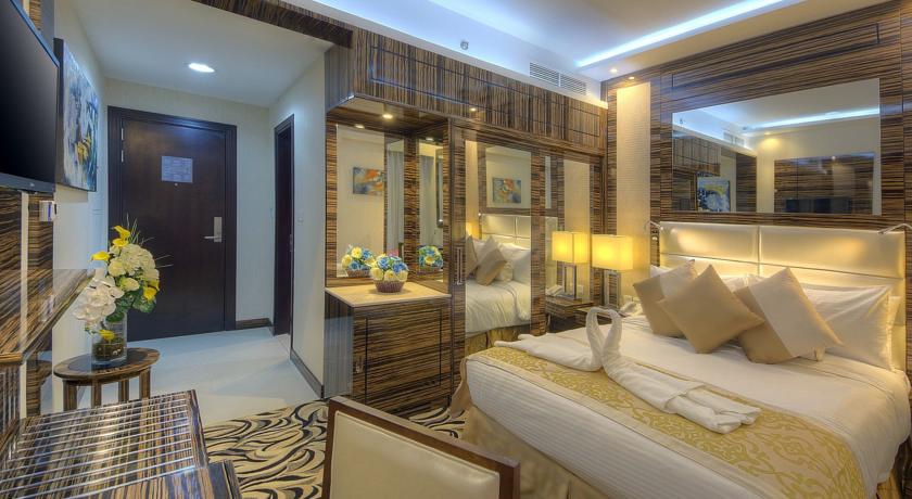 Tweepersoonskamer van Hotel Orchid Vue in Dubai