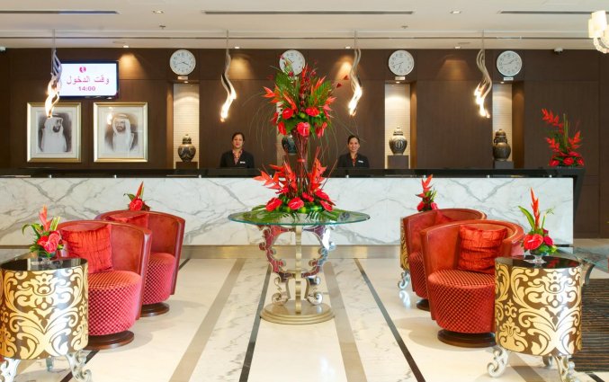 Receptie met lounge van Hotel Carlton Al Barsha in Dubai