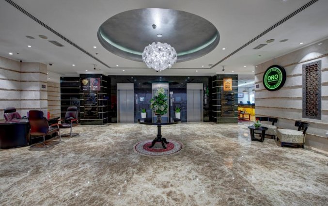 Lobby van Hotel Donatello in Dubai