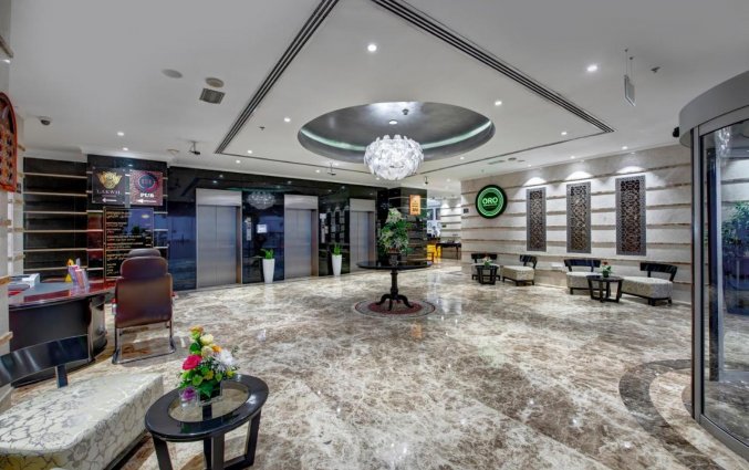 Lobby van Hotel Donatello in Dubai