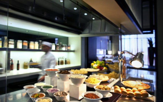 Restaurant van Hotel Centro Basrha in Dubai