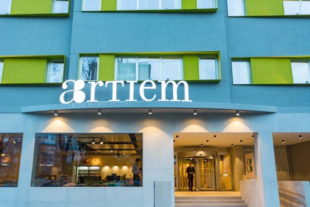 Gebouw van Hotel Artiem in Madrid
