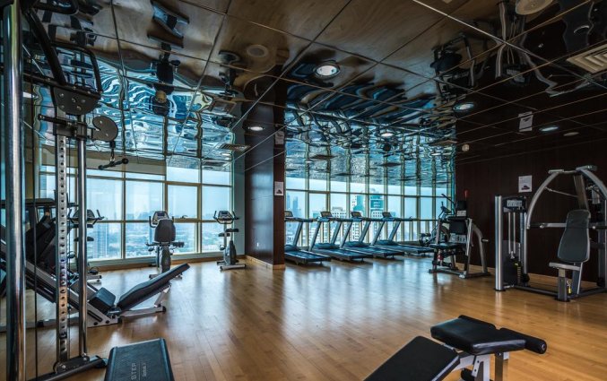 Fitnessruimte van Aparthotel Auris First Central Suites in Dubai
