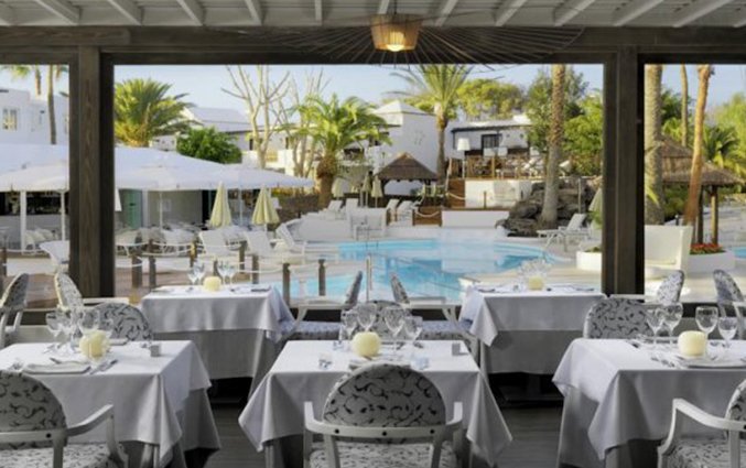 Restaurant van Hotel H10 White Suites op Lanzarote