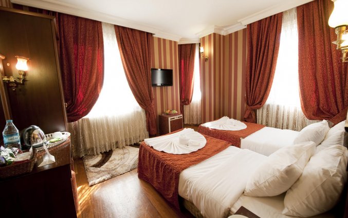 Tweepersoonskamer van Hotel Golden Horn Sirkeci Istanbul