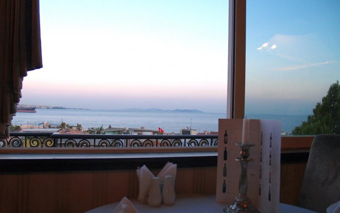 Uitzicht vanuit Hotel Avicenna in Istanbul