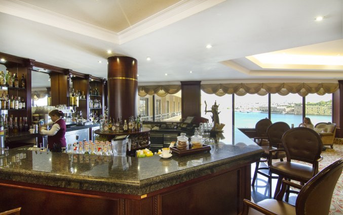 Bar van Grand Hotel Excelsior op Malta
