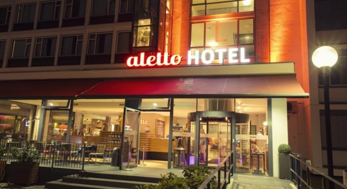 Entree van Hotel Aletto Kudamm in Berlijn